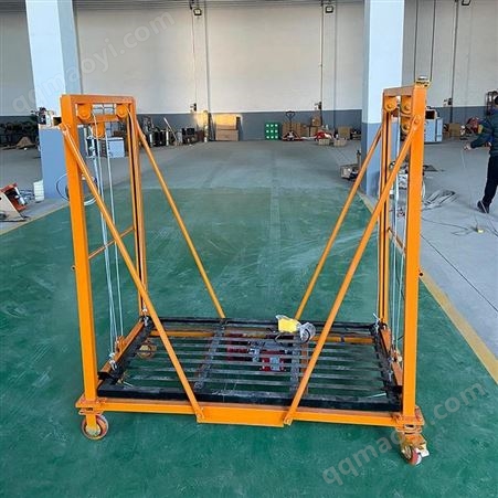 鑫进机械电动脚手架新型移动升降平台电动折叠遥控装修施工登高云梯