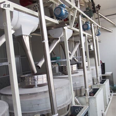 WDSM四组石磨面粉机 厂价优惠 原石磨盘家用商用全自动电动石磨磨面机