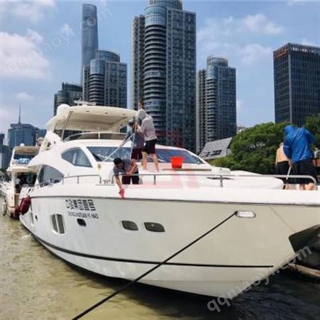 豪华游艇租赁 上海租游艇 中金壹号 浦江游览包船 浦江游船租赁 生日派对场地