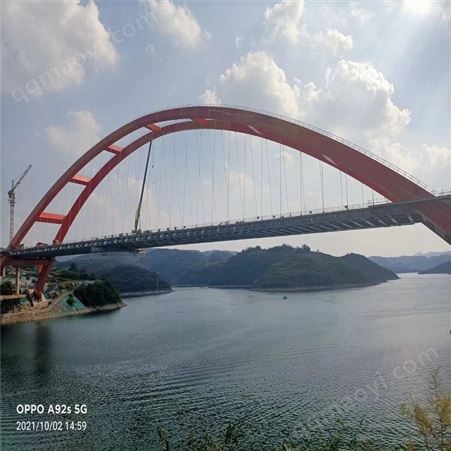 惠州钢结构拱桥 清远景观拉索钢结构天桥 肇庆过车砸道钢箱梁天桥