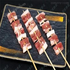 五花大肉串批发 五花大肉串生产 五花大肉串价格 冷链物流当天发货 宏发食品厂家生产