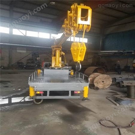ZL-3廣西 三輪車改裝3-5噸三輪吊車 卓力三輪車起重機
